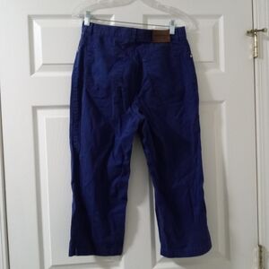 Lauren Jean Company- Ralph Lauren Jewel Blue Cropped Jeans- Size: 8